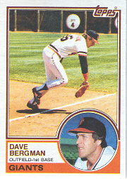 1983 Topps      032      Dave Bergman